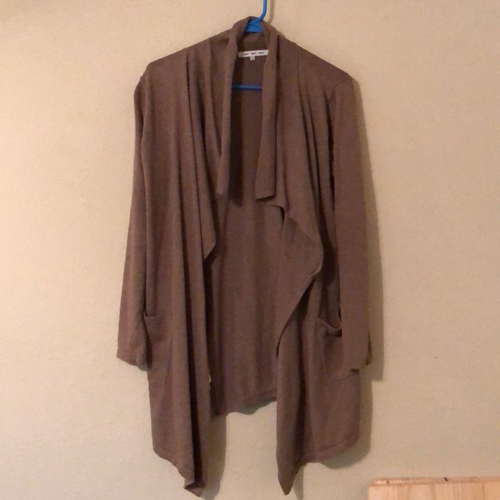 Light brown cardigan